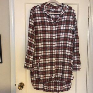 Flannel PJ T-shirt